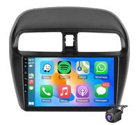 Radio para Dodge Attitude (2015-2023)/Mitsubishi Mirage/SpaceStar (2012-2023) con CarPlay y Android Auto Pantalla táctil de 9" GPS WiFi Bluetooth FM cámara de reversa (tamaño: M700)