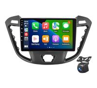 Radio para Ford Transit Tourneo Custom 2013-2021, 9 Pulgadas Android Autoradio 2+64G, Wireless CarPlay Android Auto, GPS WiFi, DSP, Bluetooth, Doble USB + Cámara Trasera