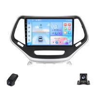 Radio para Jeep Cherokee 2014-2018, estéreo con Pantalla táctil Android 12 de 9 Pulgadas, CarPlay, Android Auto, WiFi, GPS, Bluetooth, cámara Trasera, DVR ADAS (M400S)