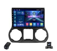Radio para Jeep Wrangler (2010-2018), Pantalla táctil de 9 Pulgadas, Android 12, estéreo, CarPlay, Android Auto, WiFi, FM, GPS, Bluetooth, cámara Trasera, DVR ADAS (B, M300S)