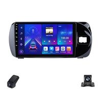 Radio para Toyota Vitz 3 XP130 2014-2019 Pantalla táctil para Equipo de Sonido del Coche AndroidAuto/CarPlay/FM/Am/DSP/GPS/WiFi/BT/Sistema automovilístico/Controles en el Volante(NF-6)