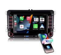 Radio para VW Golf 5 6 Passat Pantalla Inalámbrico CarPlay&Android Auto para Touran Passat Beetle Tiguan Seat T5 EOS Polo CC Magotan, Autoradio FM/Dab RDS, Bluetooth