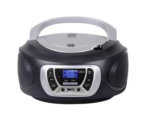 Radio PC Trevi CMP 510 Portátil DAB 3W RMS DAB+/FM USB CD LCD Negro