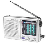 Radio pequeña portátil de Bolsillo con Transistor de batería, Radio Am FM SW batería, radios Digital, radios de Bolsillo, Funciona con Pilas