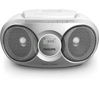 Philips AZ215S/12 sistema estéreo portátil 3 W FM Plata