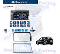 RADIO Phonocar VM069 2 Din Auto Multimedia 6.2" Navegador + Máscara ALFA 147