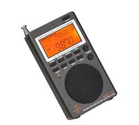 Radio por Paquetes Banda HRD 747 con Sonido Excepcional Temporizador Apagado Múltiples Bandas Y Retroiluminación Pantalla LCD