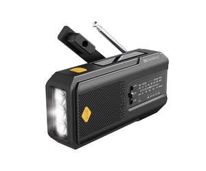 Radio Portable - SANDBERG - Survivor Radio Todo-en-1 2000 - Bluetooth - FM/AM - Recargable