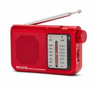 Radio portatil aiwa rs - 55 rojo