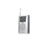 Radio portátil AM/FM BC-R60 con clip para cinturón.