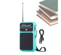 Radio portátil Am, FM, con recepción de Largo Alcance, Radio Transistor con Altavoz, Equipo De Camping Multifuncional con Batería 800mAh para Senderismo Y Uso En Interiores Y Exteriores