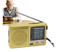 Radio Portátil Am FM | Radio Portátil con Altavoz Potente - Sonido Nítido para Hogar, Exteriores, Viajes y Uso Profesional