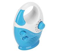 Radio portátil, Am FM Tipo de Gancho Gancho de Ducha Impermeable Transmisión de música Altavoz Impermeable Azul con para Habitaciones Mesitas de Noche y garajes (Azul)