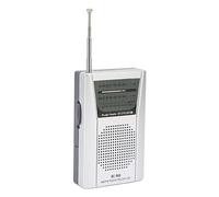 Radio Portátil, Am FM Transistor Radio 5W Altavoz en Tiempo Real Radio de Bolsillo con Batería de Larga Duración para Viajes Emergencia Hogar Camping