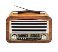 Radio Portátil Antena Telescópica LTC Bluetooth FM/AM/SW Olza Retro