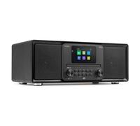 Radio portátil Audizio Palmi 60W RMS Bluetooth DAB+ FM USB CD Negro