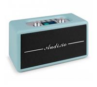 Radio portátil Audizio Tune60-BL digital DAB+ FM Bluetooth pantalla LCD azul