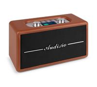 Radio portátil Audizio Tune60-BN DAB+ FM Bluetooth pantalla LCD 2,4" marrón