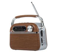 Radio portátil Bluetooth retro LTC Nida AM FM USB SD LXLTC2027