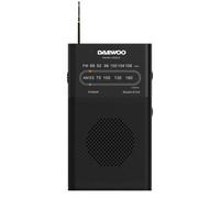 Radio Portátil Daewoo DW1027/ Negra