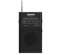 Daewoo DW1027 Radio Portátil Negra