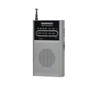 Radio portátil daewoo dw1027/ plata