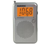 Radio Portátil Daewoo DW1115/ Gris