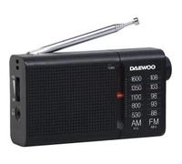 Radio Portátil Daewoo DW1119/ Negra