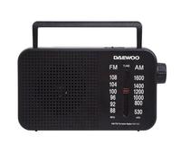 Radio Portátil Daewoo DW1123/ Negra