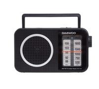 Radio Portátil Daewoo DW1124/ Negra