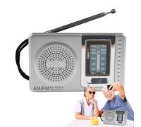 Radio Portátil de Bolsillo, Radio de Transistor Am FM Ra-DIO, Ra-DIO Meteorológica, RAD-iOS de Transistores Compactas, Ra-DIO Pequeña con Conector para Auriculares, Larga Duración para Viajes