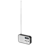 Radio Portátil Digital - ADLER - AD 1907 - AM/FM - Pantalla LCD - Antena Telescópica