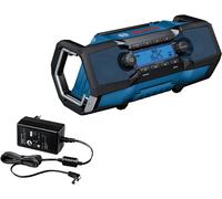 Radio Portátil Digital GPB 18V-2 C Profesional (Negro/Azul/Plata) - BOSCH