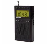 Radio Portátil Digital Sanyo Negro Am/FM - Marca: Sanyo - EAN: 8432068023523