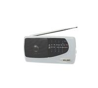 Radio portátil ELBE RF-52 AM/FM analógica salida auriculares soporte inclinado