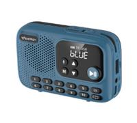 Energy Sistem TunerGo Radio - Radio portatil FM con Bluetooth, batería Recargable, Salida minijack, Antena optimizada y Altavoz de 5W
