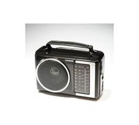 Radio portátil FM a pilas Tiross TS-460 con reproductor de CD y cassette - Negro