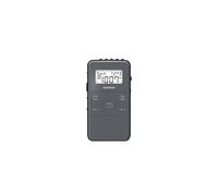 Radio portátil FM/AM Sangean - Pocket 140 Negro - Batería recargable - 40 preajustes