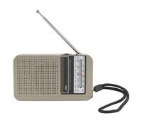 Radio Portátil FM Am SW Radio, Radio Multibanda con Pilas, Radio Am FM con Conector para Auriculares de 3,5 Mm, Radio de Bolsillo con Batería Recargable, para Emergencias en