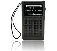 Radio FM de bolsillo (Negra) - ROADSTAR