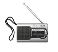 Radio portátil Klack AM/FM Compacta Altavoz Incorporado Salida Auriculares 12x5x2.5cm