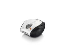 Radio portátil Lenco SCD-24 Digital FM Negro y Blanco