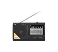 Radio portátil LTC2026 Wilga negra - 10 W, batería Li-ion 1000 mA