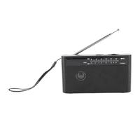Radio Portátil Multibanda Radio FM Am Compacta con Pilas, Escuche Sus Canales Favoritos en Cualquier Momento y en Cualquier Lugar con Conector de 3,5 Mm, para Acampar, Caminar