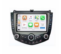 Radio Portátil para Coche para Honda Accord 7 CM 2003-2008 9 Pulgadas Android 15 Carplay Inalámbrico Pantalla con BT GPS FM WiFi Cámara Trasera para, 8 Core 8G+128G