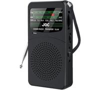 Radio Portátil Pequeña Radio a Pilas FM/Am/SW, Kit de Emergencia Señal Súper Fuerte Altavoces Externos Toma de Auriculares Linterna Escuche Noticias Entretenimiento Apto para Correr, Caminar, Viajar