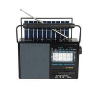 Radio Portatil Pequeña | Radio A Pilas Y Solar | Am FM SW R-Adios De Emergencia | Transistores R-Adios Pequeños con Bluetooths | Retro Ra-Dios De Bolsillo para Camping, Viajes Y Emergencias