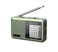 Radio Portatil Pequeña Recargable, Radio FM Am Onda Corta Mundial, Outdoor Radios De Bolsillo Portátil, Transistor Radios para Viajes Camping Ciclismo Hiking Fishing