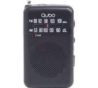 Radio portátil Qubo R-S1 Negra con Auriculares