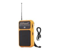 Radio Portátil | Radio a Baterías - 800mAh Equipo de Camping Compacto, Dispositivo Multifunción para Interiores Exteriores Senderismo y Supervivencia